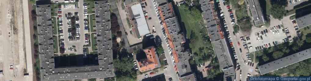 Zdjęcie satelitarne Stalowa ul.