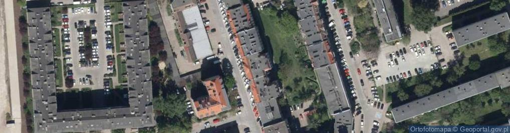 Zdjęcie satelitarne Stalowa ul.