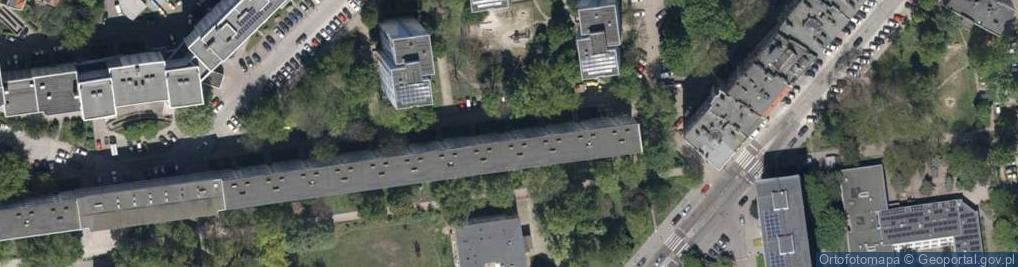Zdjęcie satelitarne Stysia Wincentego ul.