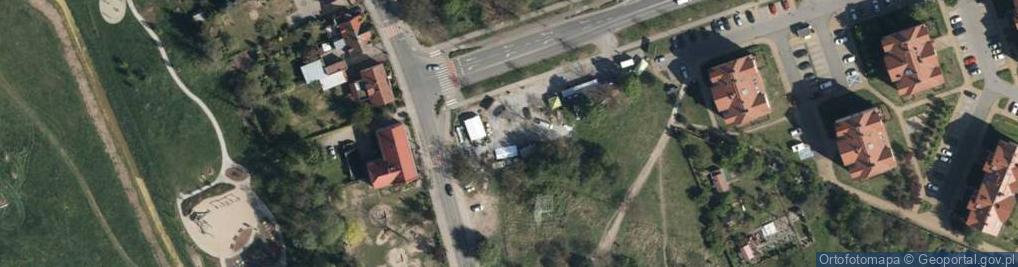 Zdjęcie satelitarne Starogajowa ul.