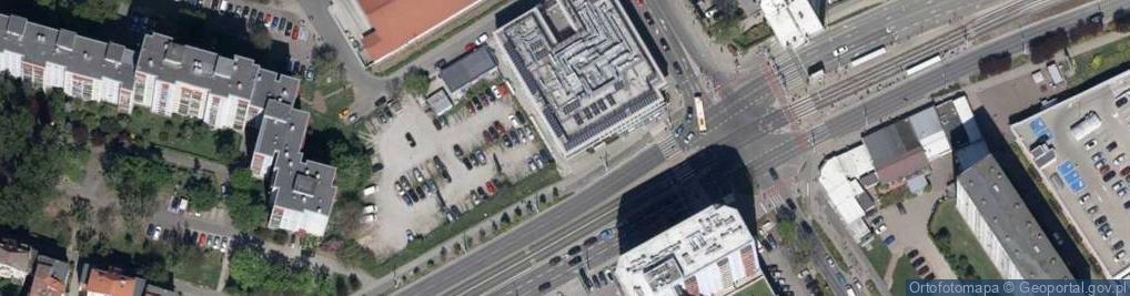 Zdjęcie satelitarne Strzegomska ul.