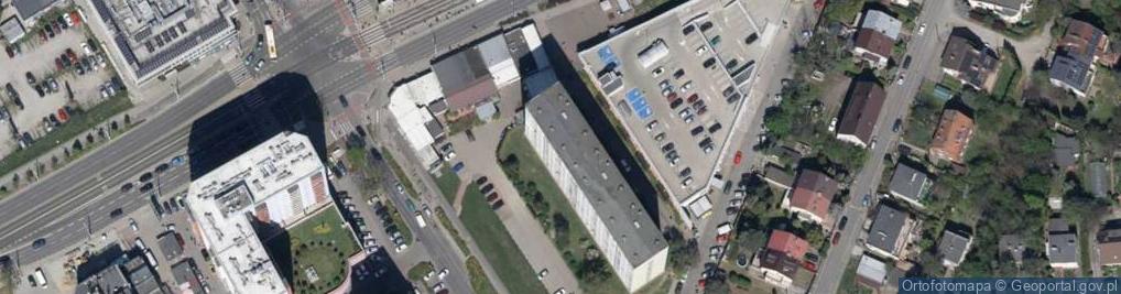 Zdjęcie satelitarne Strzegomska ul.