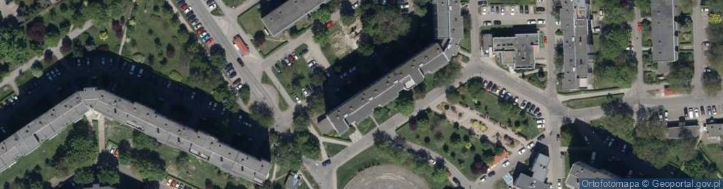 Zdjęcie satelitarne Strzegomska ul.