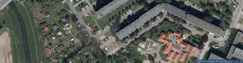 Zdjęcie satelitarne Strzegomska ul.