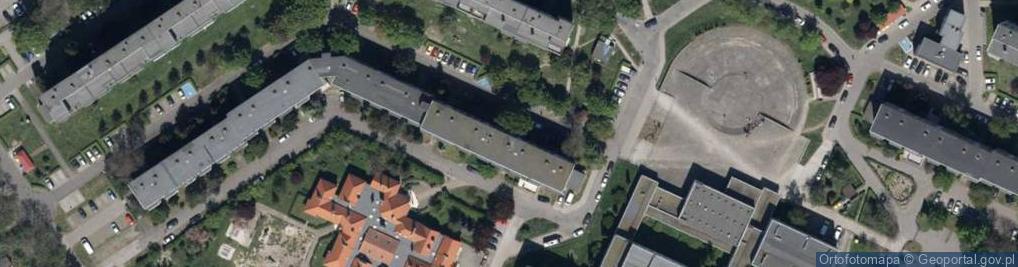 Zdjęcie satelitarne Strzegomska ul.