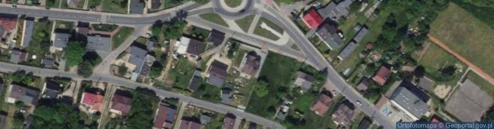 Zdjęcie satelitarne Strażacka ul.