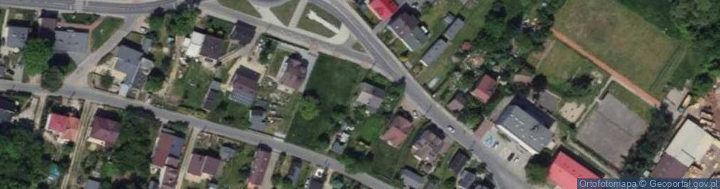 Zdjęcie satelitarne Strażacka ul.