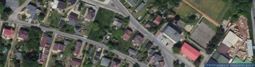 Zdjęcie satelitarne Strażacka ul.
