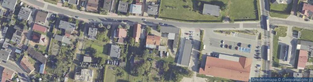 Zdjęcie satelitarne Staroleszczyńska ul.