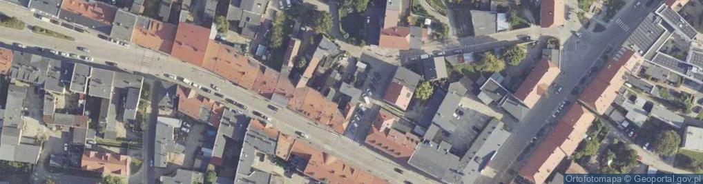 Zdjęcie satelitarne Strażacka ul.