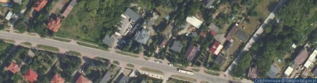 Zdjęcie satelitarne Stołeczna ul.