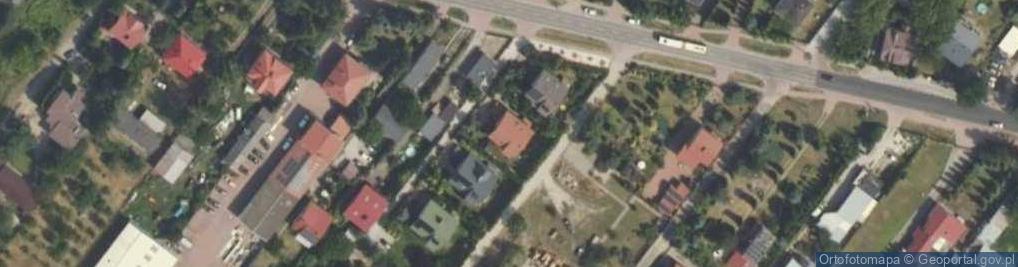 Zdjęcie satelitarne Stołeczna ul.
