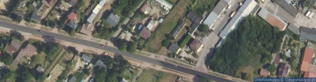Zdjęcie satelitarne Stołeczna ul.