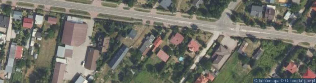 Zdjęcie satelitarne Stołeczna ul.