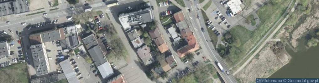Zdjęcie satelitarne Strażacka ul.