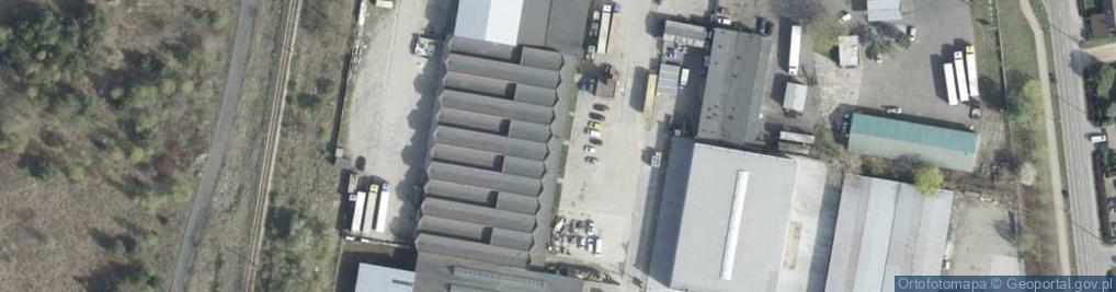 Zdjęcie satelitarne Stolarska ul.