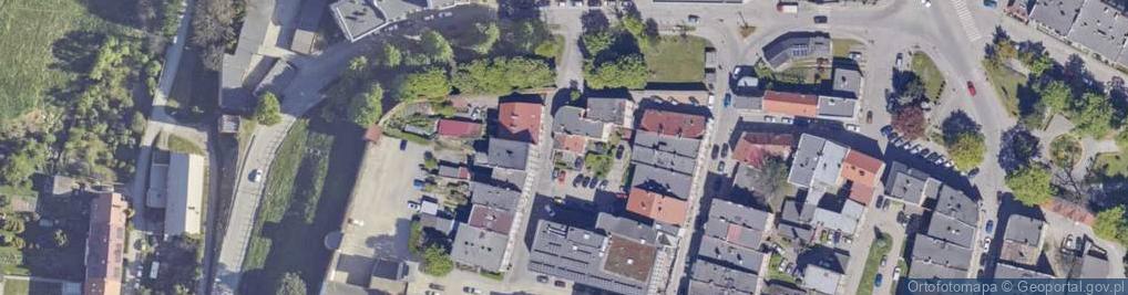 Zdjęcie satelitarne Strażacka ul.
