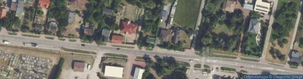 Zdjęcie satelitarne Stołeczna ul.