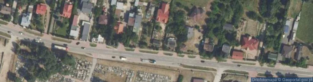Zdjęcie satelitarne Stołeczna ul.