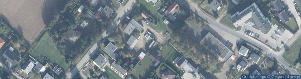 Zdjęcie satelitarne Strażacka ul.