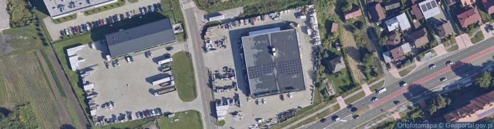 Zdjęcie satelitarne Strefowa ul.