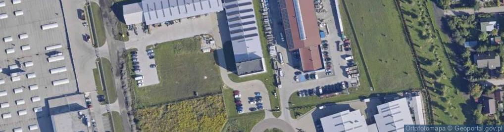 Zdjęcie satelitarne Strefowa ul.