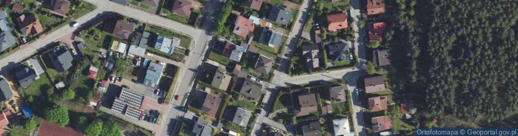 Zdjęcie satelitarne Storczyków ul.