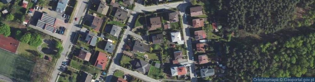 Zdjęcie satelitarne Storczyków ul.