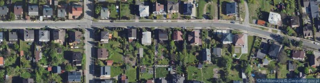 Zdjęcie satelitarne Strumień ul.