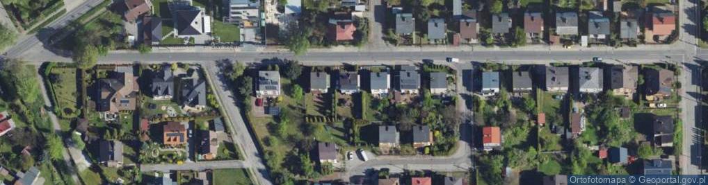 Zdjęcie satelitarne Strumień ul.