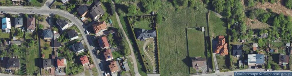 Zdjęcie satelitarne Strumień-Wierczki ul.