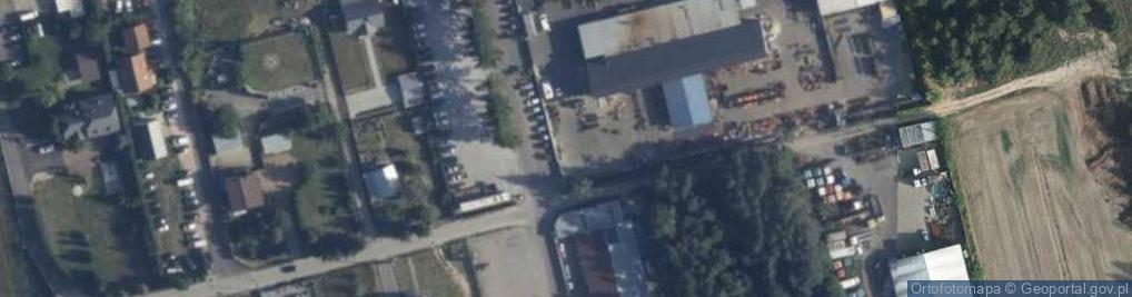 Zdjęcie satelitarne Stalowa ul.