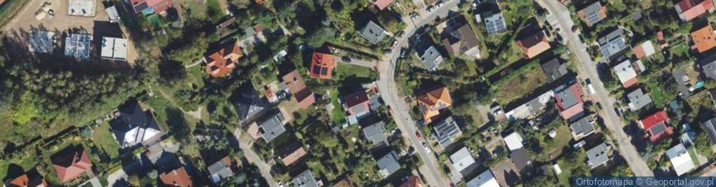Zdjęcie satelitarne Storczykowa ul.