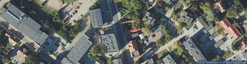 Zdjęcie satelitarne Stefana Batorego ul.