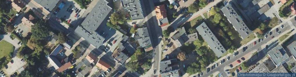 Zdjęcie satelitarne Stefana Batorego ul.