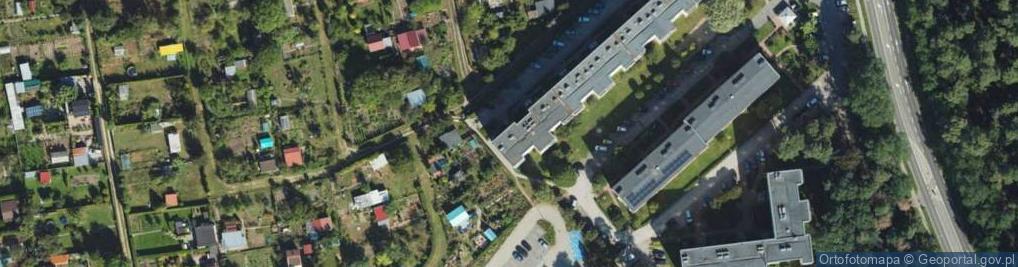 Zdjęcie satelitarne Stefana Batorego ul.