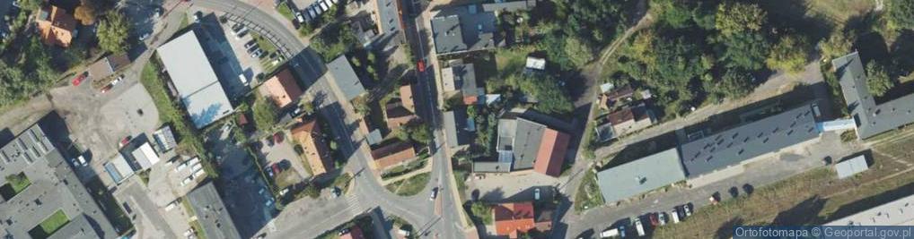 Zdjęcie satelitarne Stefana Batorego ul.