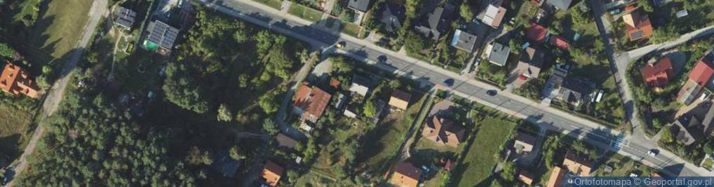 Zdjęcie satelitarne Stary Kisielin-Pionierów Lub. ul.