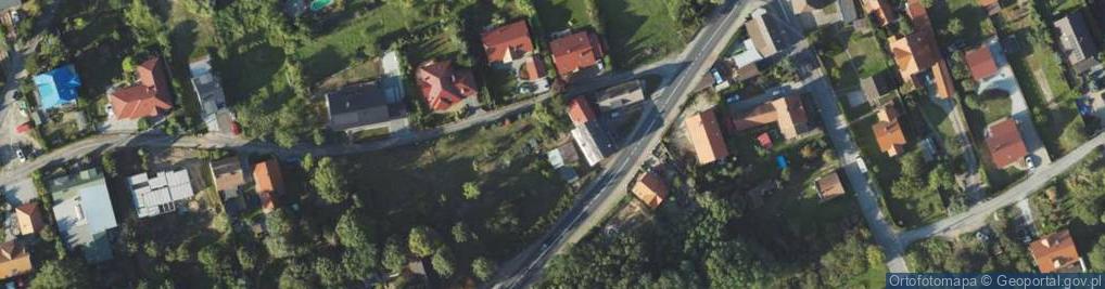 Zdjęcie satelitarne Stary Kisielin-Pocztowa ul.