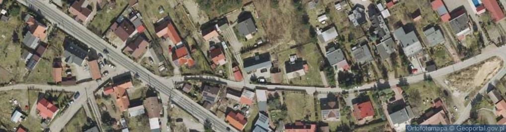 Zdjęcie satelitarne Stary Kisielin-Szkolna ul.
