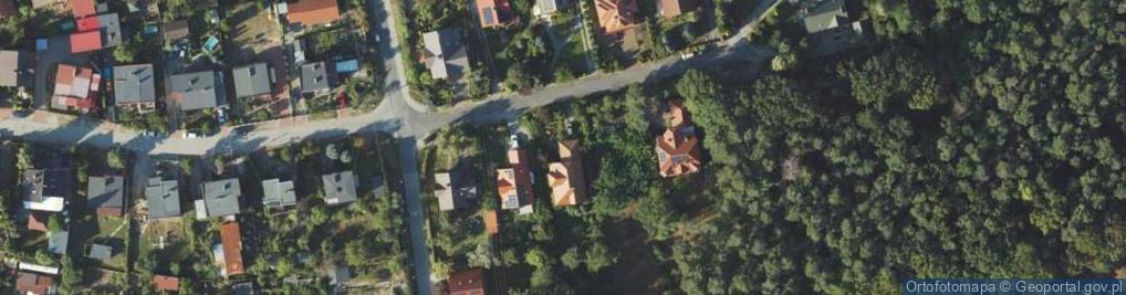 Zdjęcie satelitarne Stary Kisielin-Urocza ul.