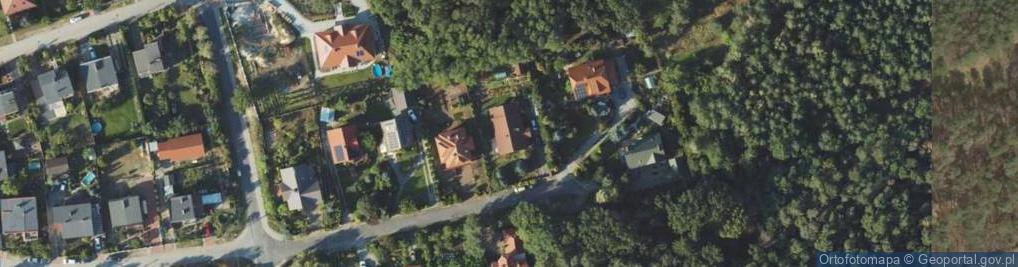 Zdjęcie satelitarne Stary Kisielin-Urocza ul.