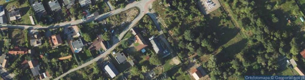 Zdjęcie satelitarne Stary Kisielin-Zakole ul.