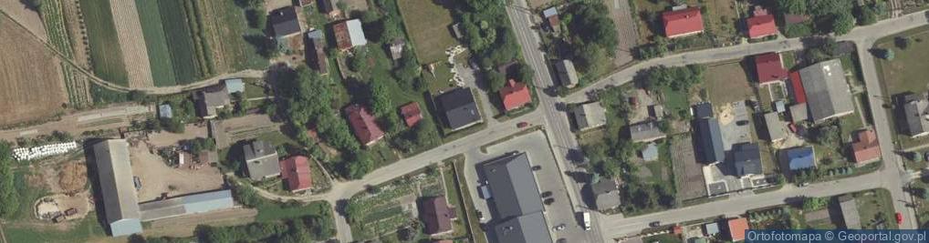 Zdjęcie satelitarne Strażacka ul.