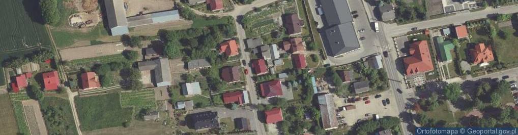 Zdjęcie satelitarne Strażacka ul.