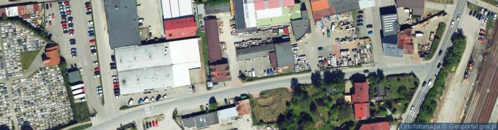 Zdjęcie satelitarne Stolarska ul.