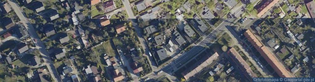 Zdjęcie satelitarne Sudecka ul.