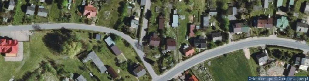 Zdjęcie satelitarne Suchcickiego, ks. ul.