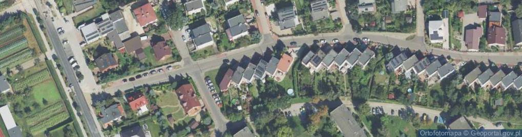 Zdjęcie satelitarne Sudecka ul.
