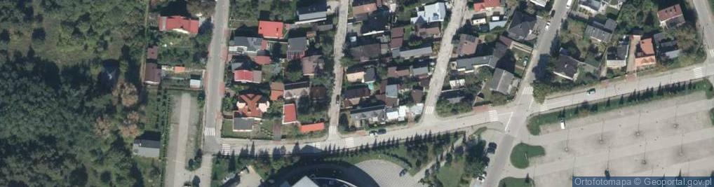 Zdjęcie satelitarne Sucha ul.